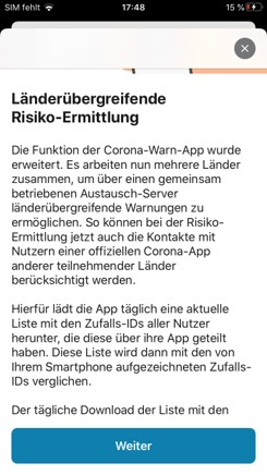 europäischen Corona-App-Gateways