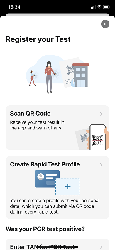 Create Rapid Test Profile