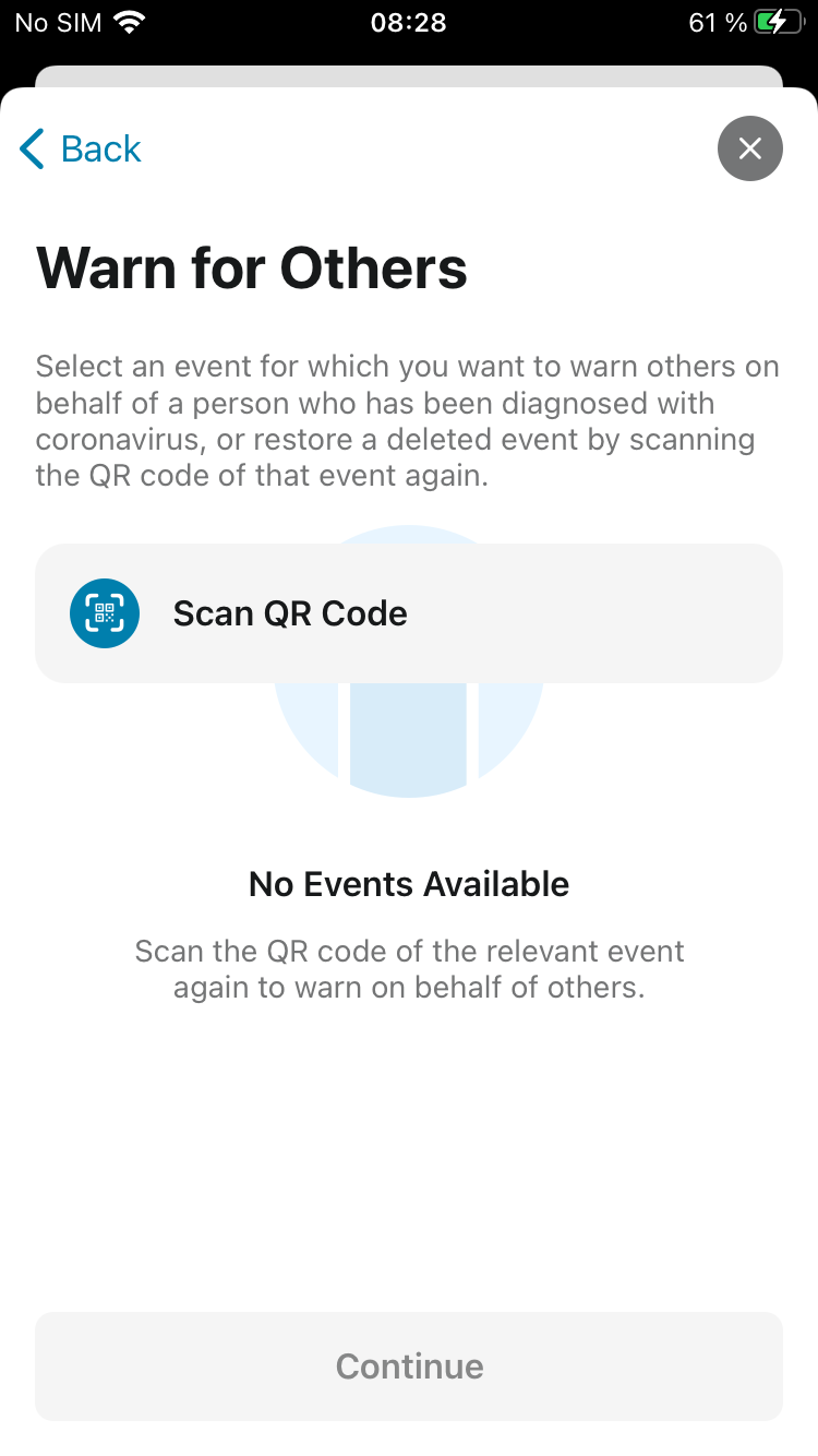 Scan QR code again